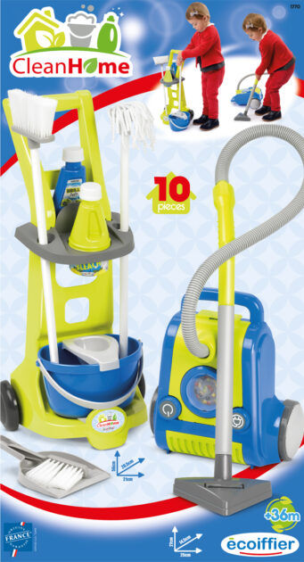CHARIOT MÉNAGE ET ASPIRATEUR