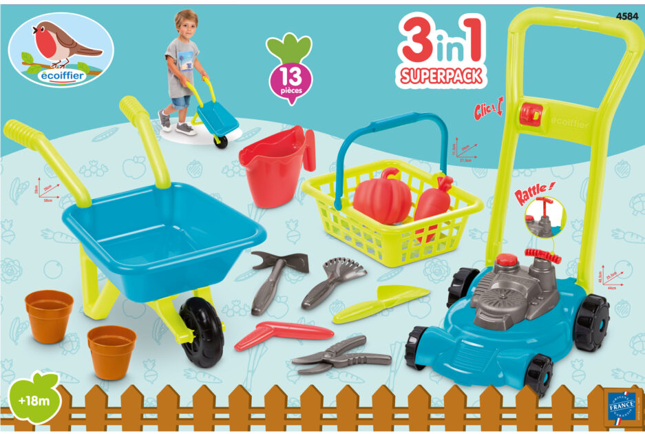SUPER PACK JARDIN 3 EN 1