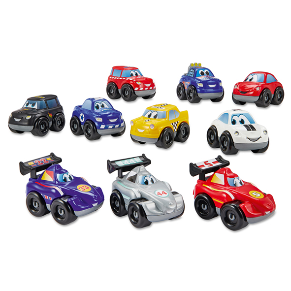 Coffret 10 vehicules Fast Car