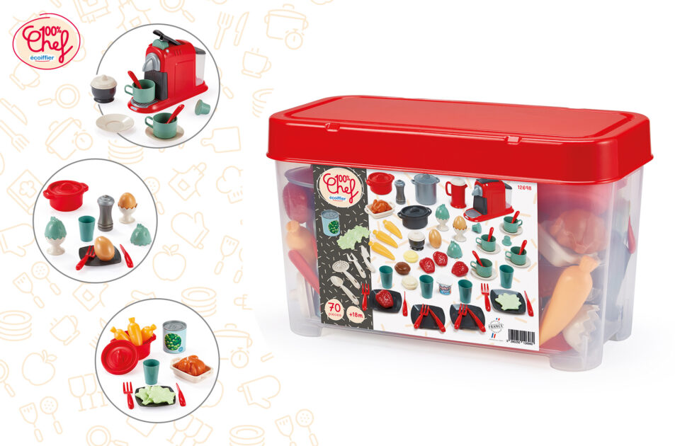 Coffret dinette 70 pièces