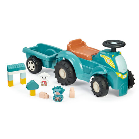 Tracteur directionnel garni avec remorque