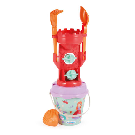 Seau 17 cm moulin garni princesse
