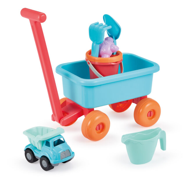 Chariot de plage garni