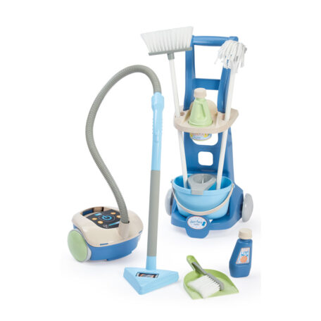 Chariot ménage + aspirateur traineau